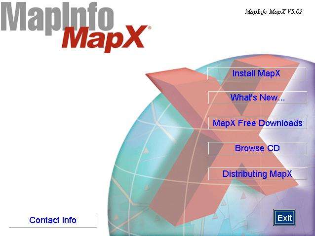 mapx软件开发