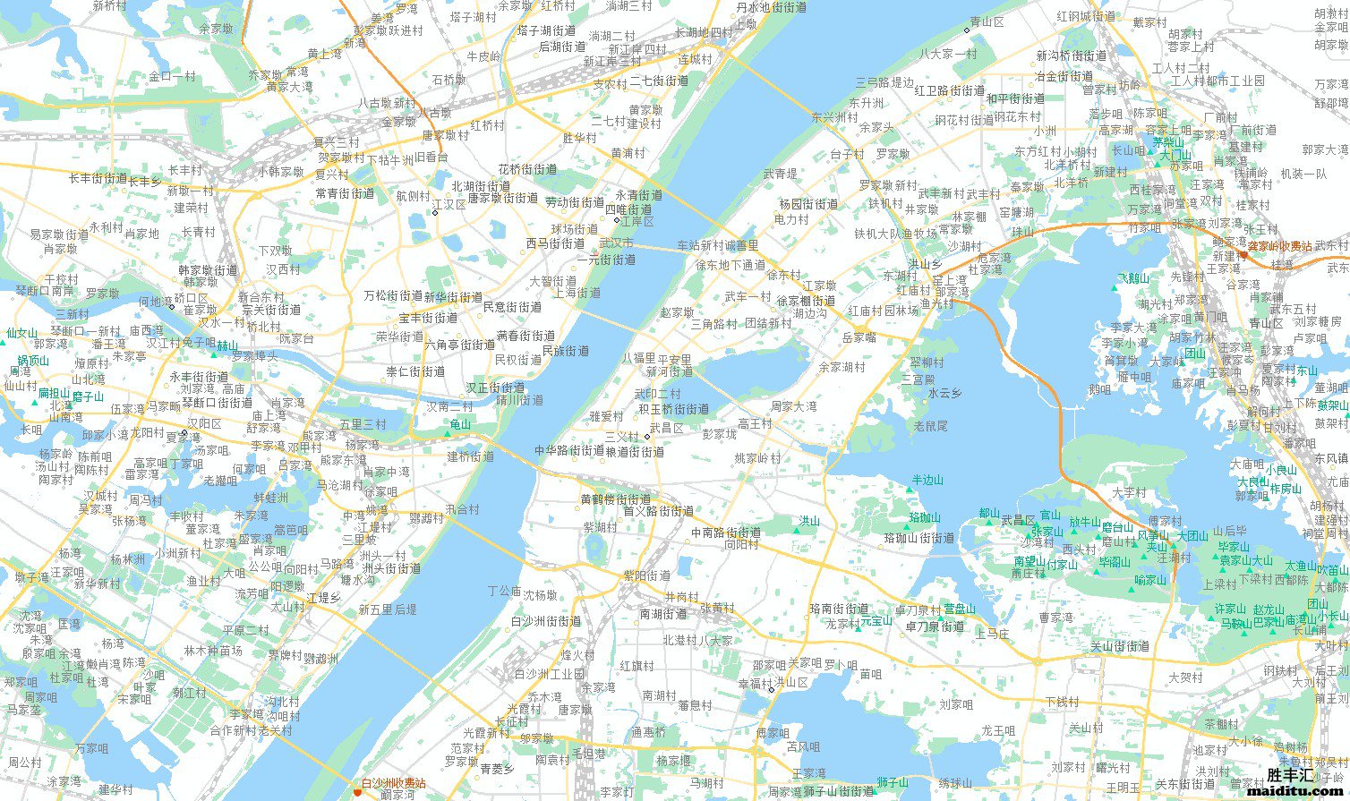 湖北省电子地图销售