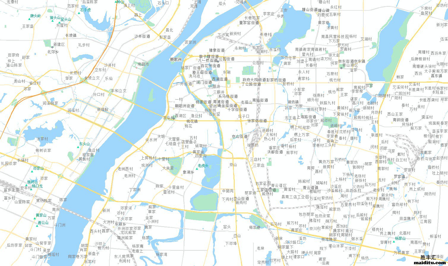 江西省电子地图销售