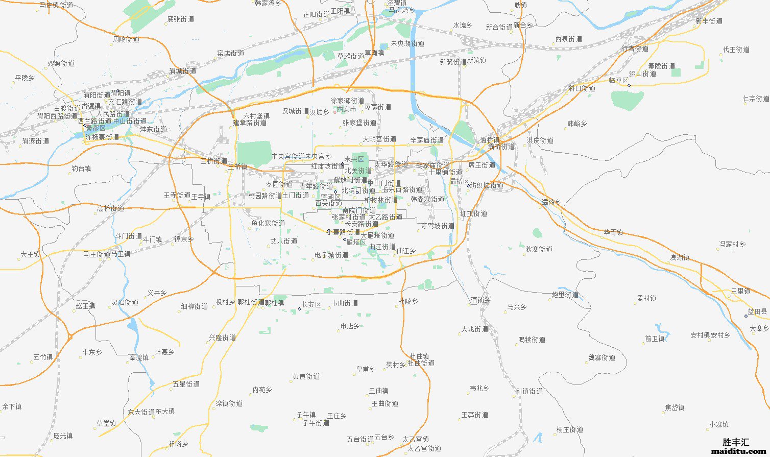 陕西省电子地图销售