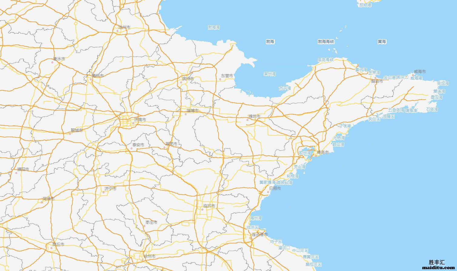 山东省mapinfo格式电子地图销售