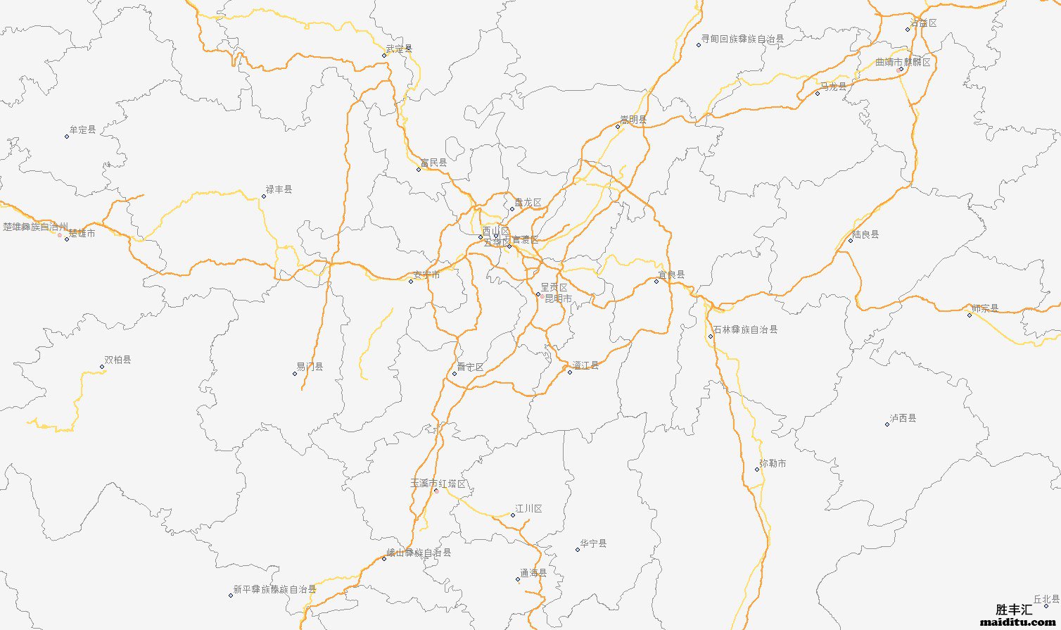 云南省Arcgis电子地图销售