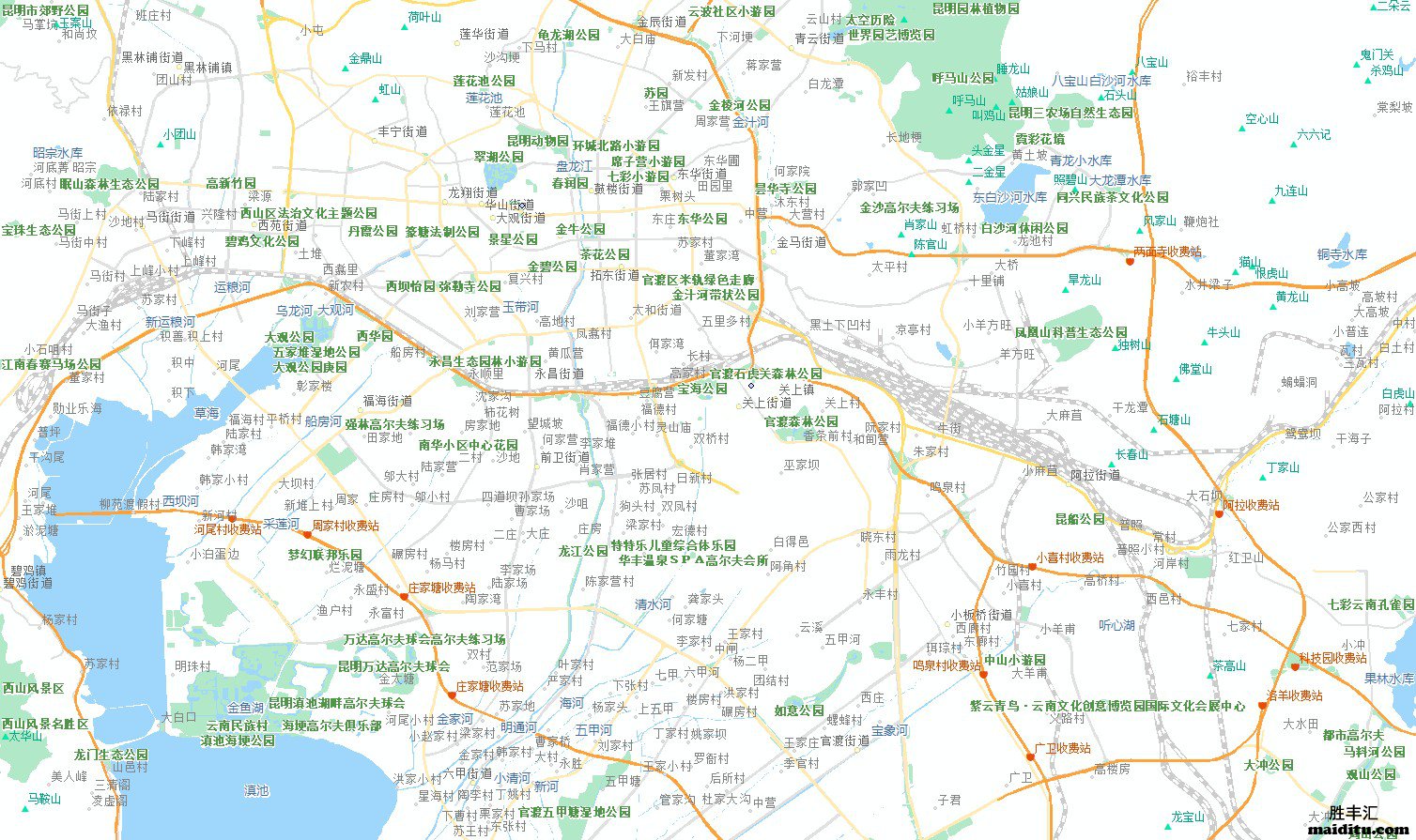 云南省电子地图销售