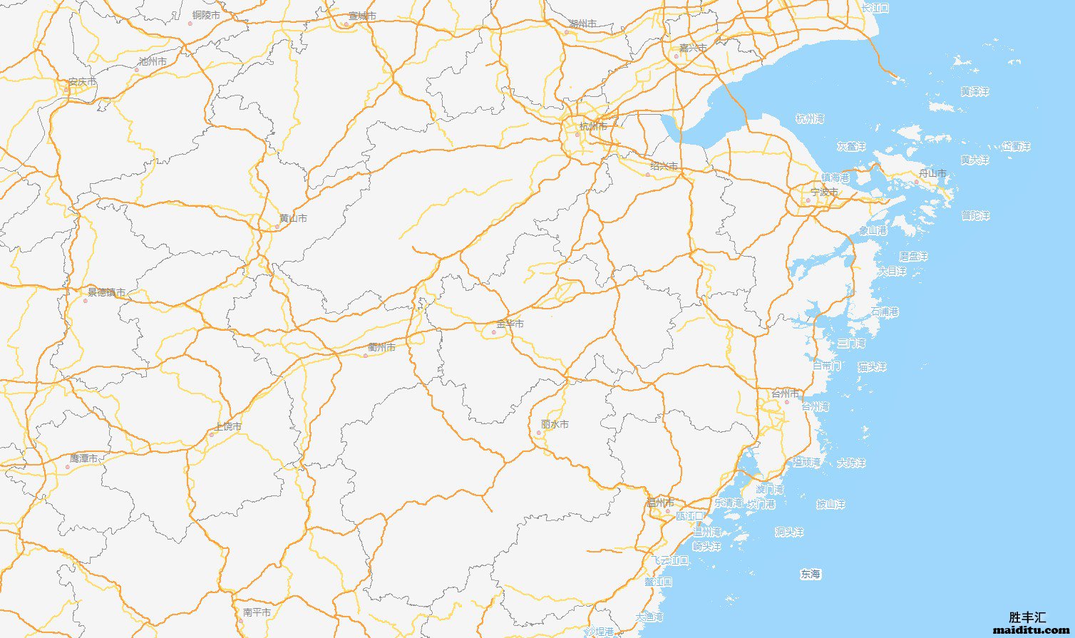 浙江省mapinfo格式电子地图销售