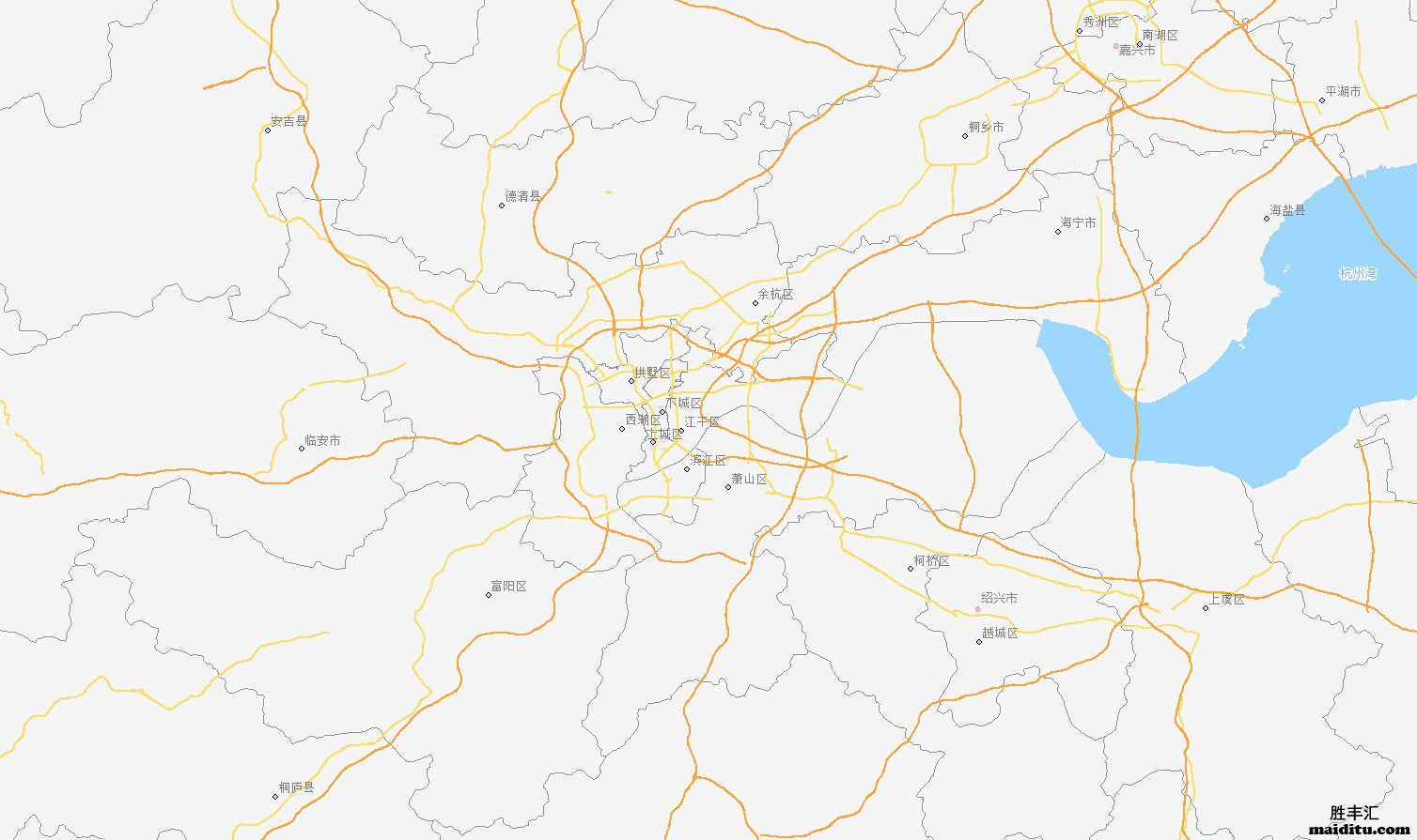浙江省Arcgis格式电子地图销售