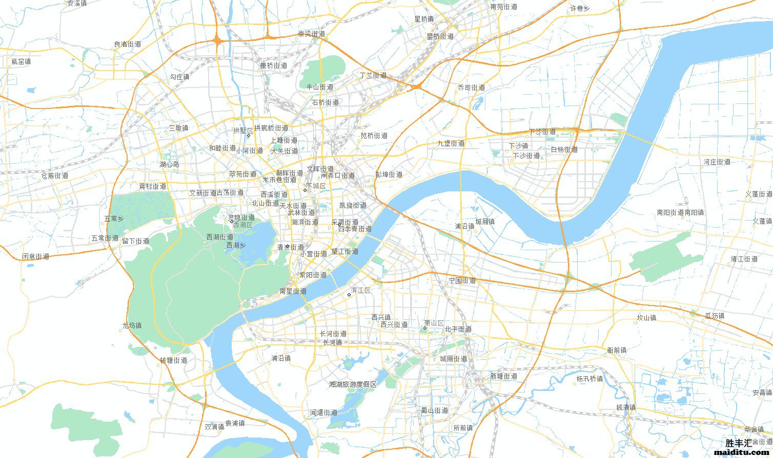 浙江省电子地图销售