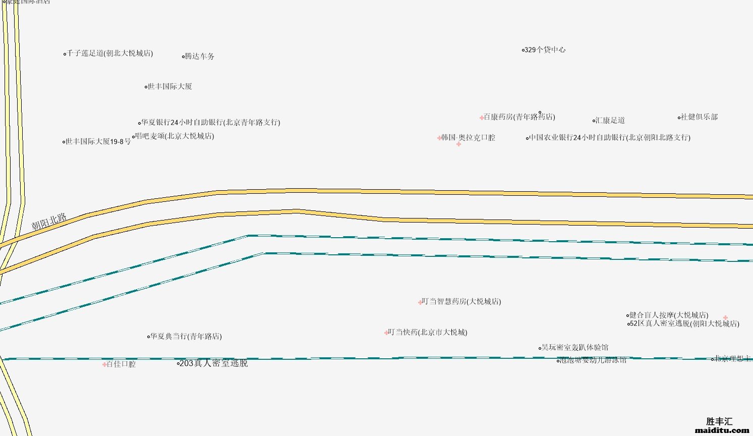 北京市朝阳区supermap格式电子地图销售