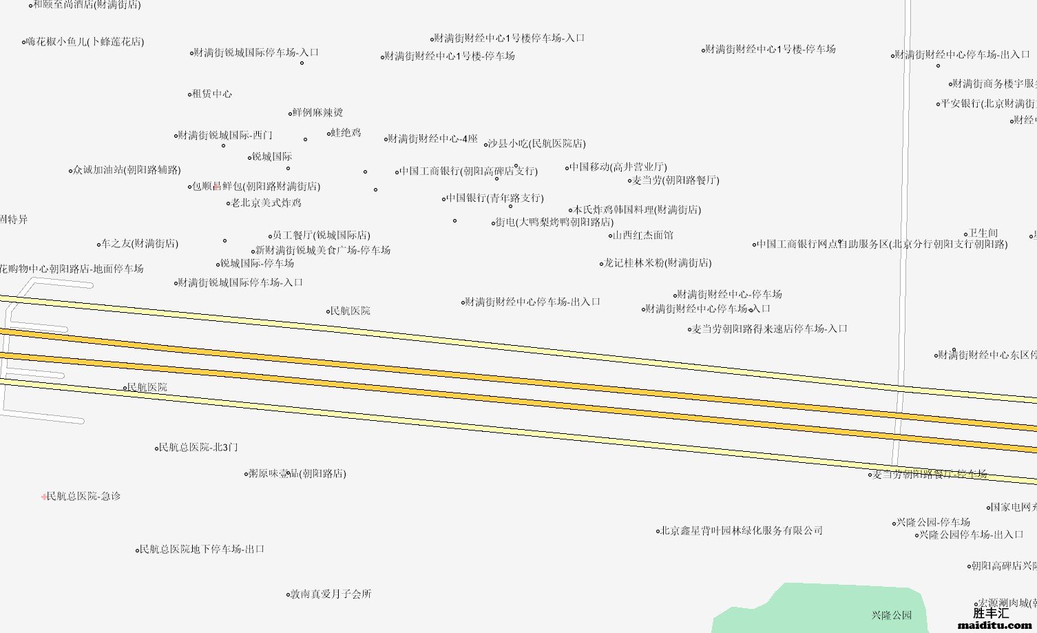 北京市朝阳区mapinfo格式电子地图销售