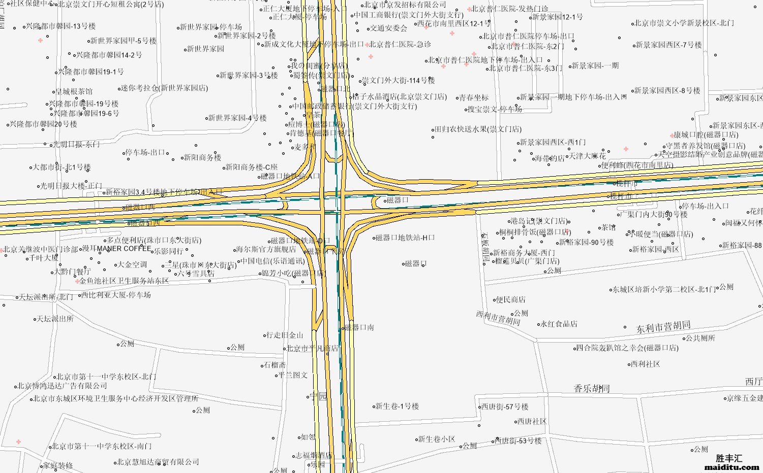 北京市东城区电子地图销售