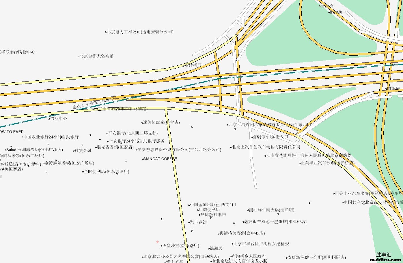 北京市丰台区autocad格式电子地图销售