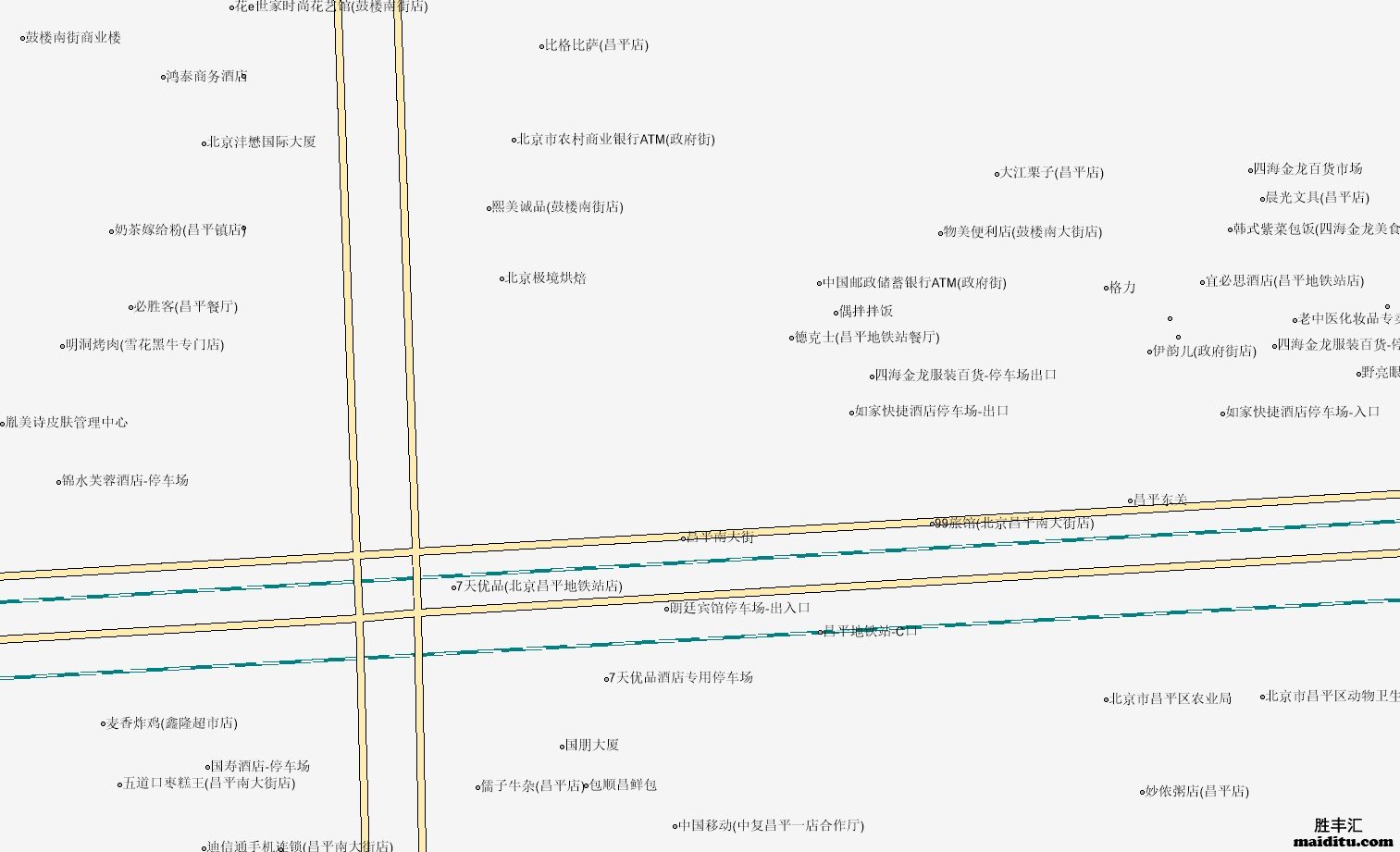 北京市昌平区arcgis格式电子地图销售