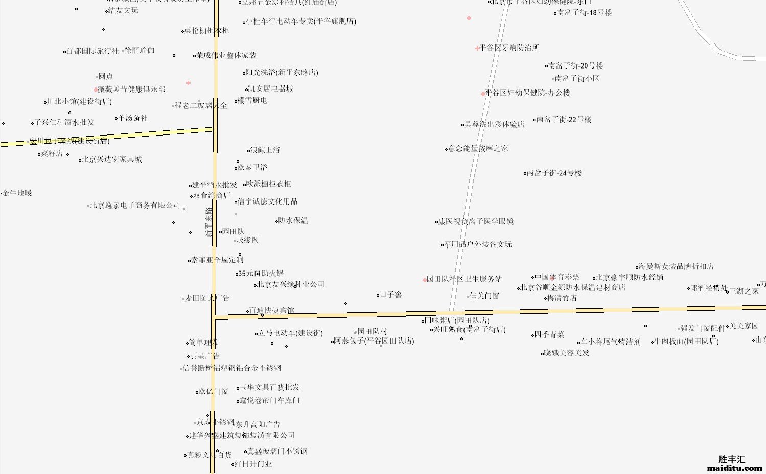 北京市平谷区autocad格式电子地图销售