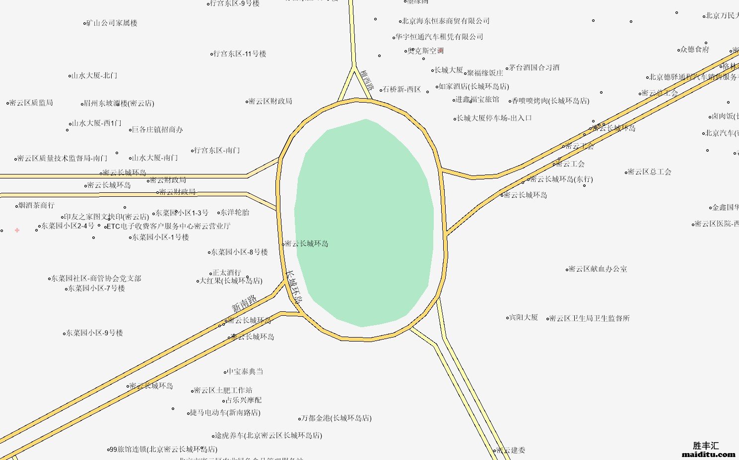 北京市密云区supermap格式电子地图销售
