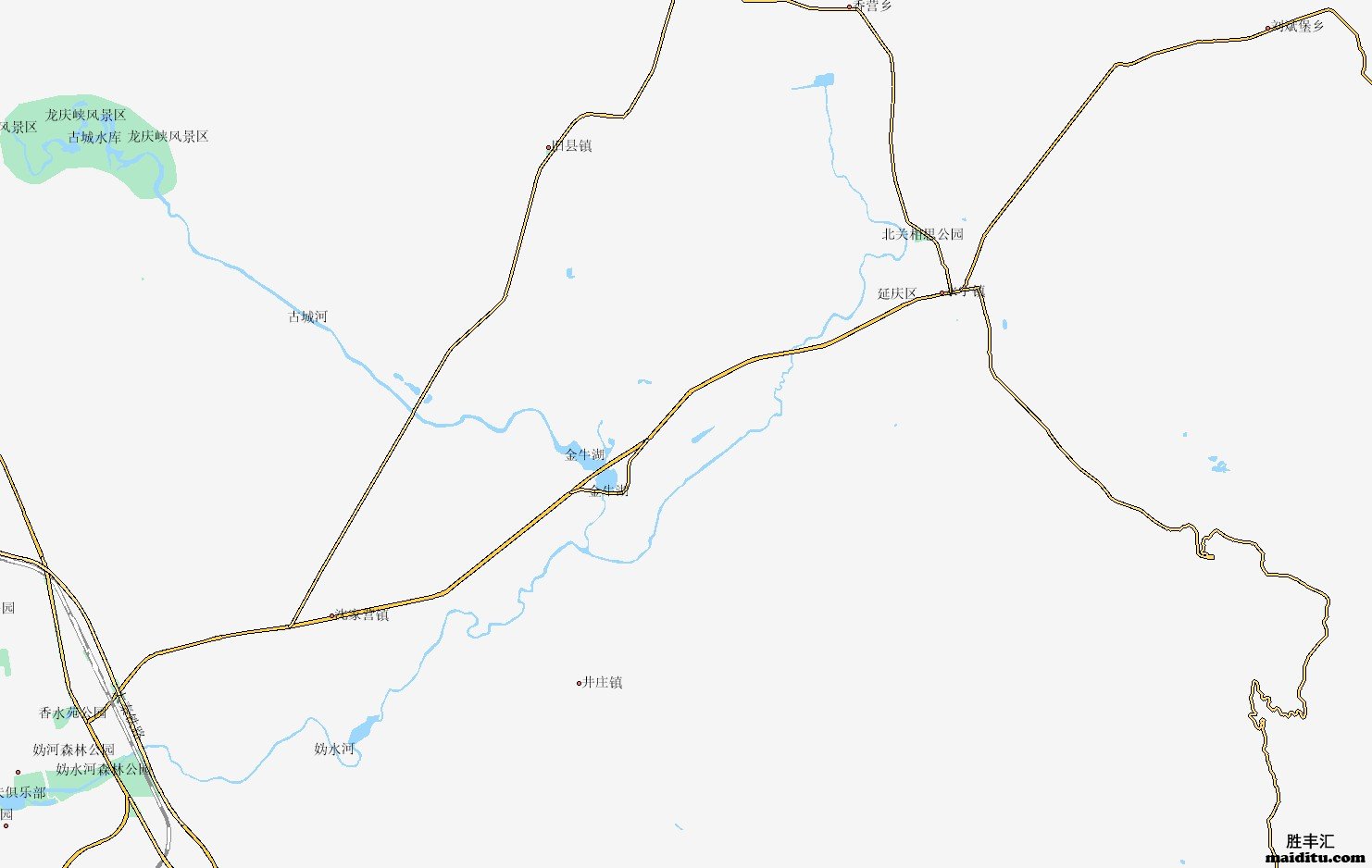 北京市延庆区mapinfo格式电子地图销售