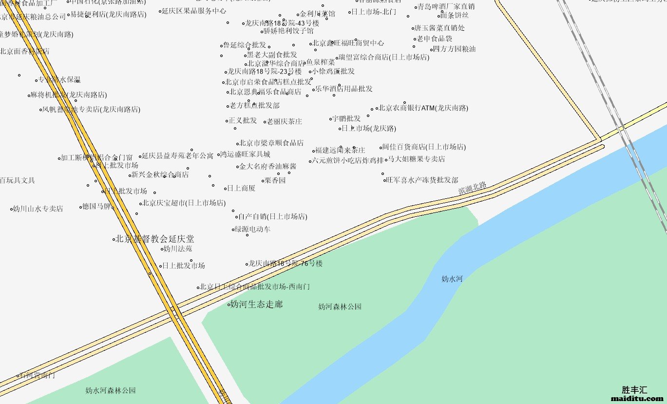 北京市延庆区supermap格式电子地图销售