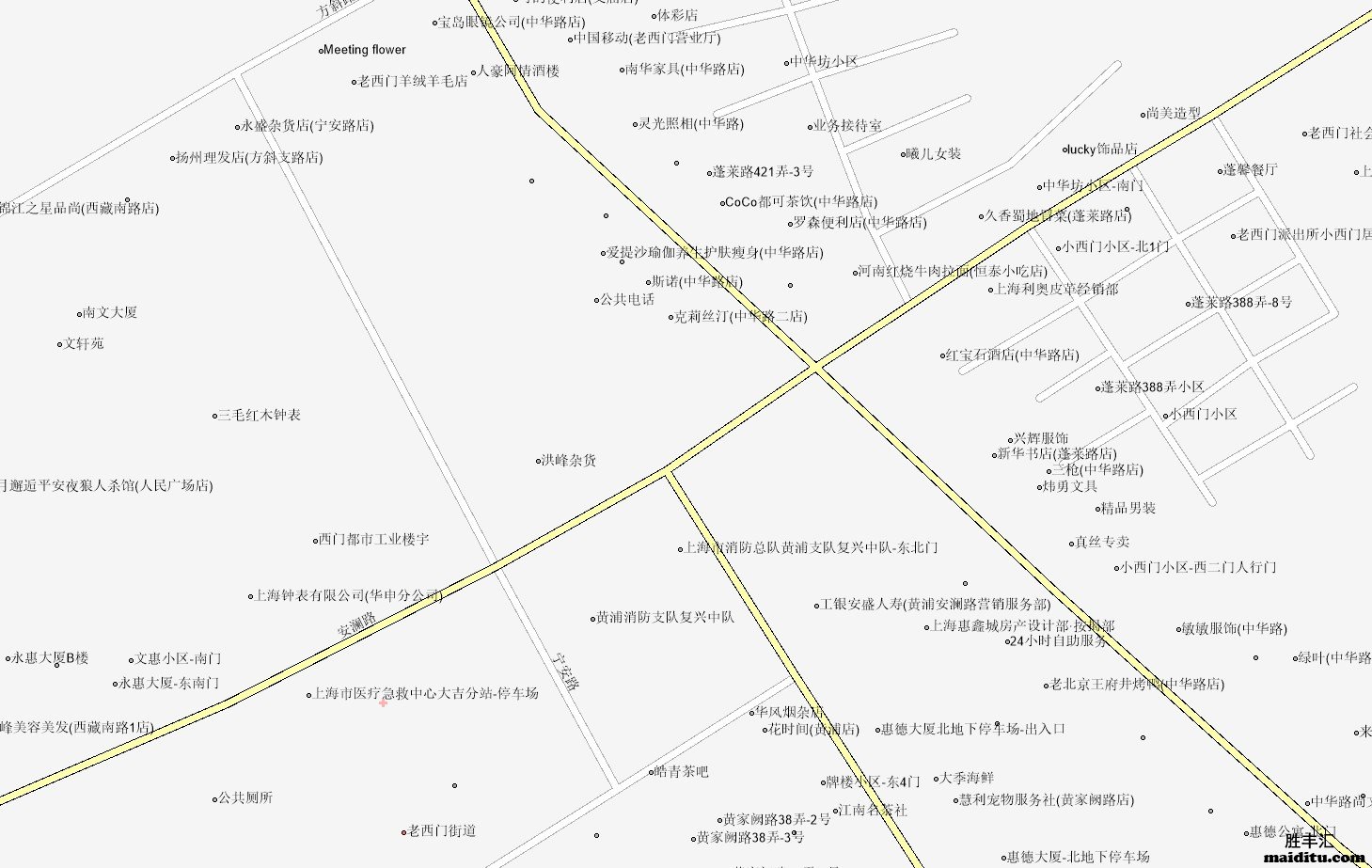 上海市黄埔区supermap格式电子地图销售