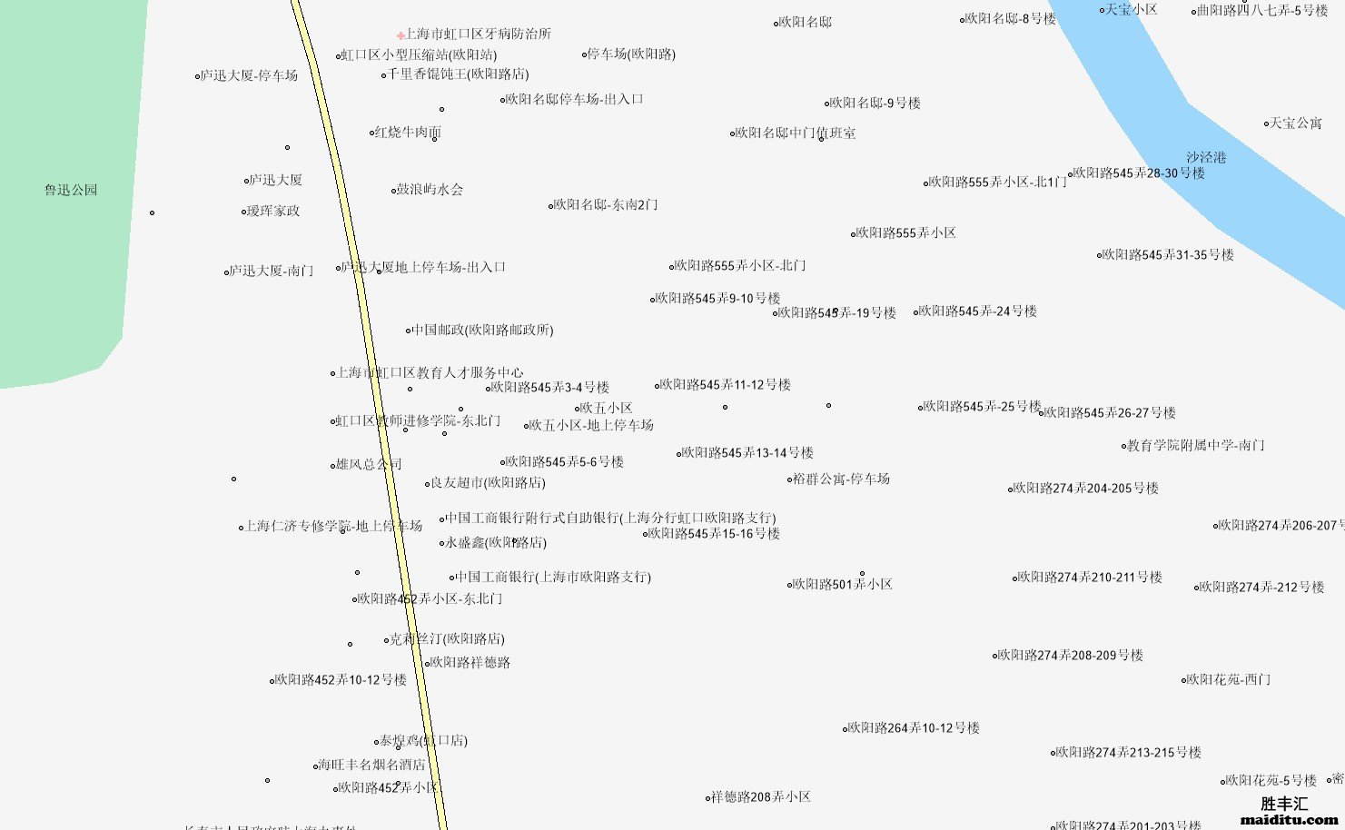 上海市虹口区mapinfo格式电子地图销售