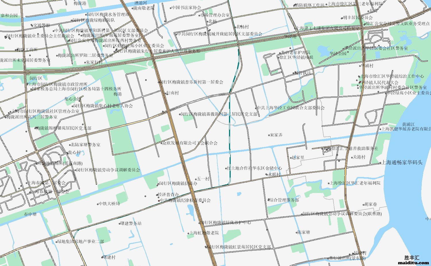上海市闵行区mapinfo格式电子地图销售