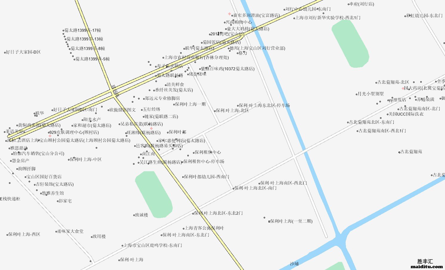 上海市宝山区电子地图销售