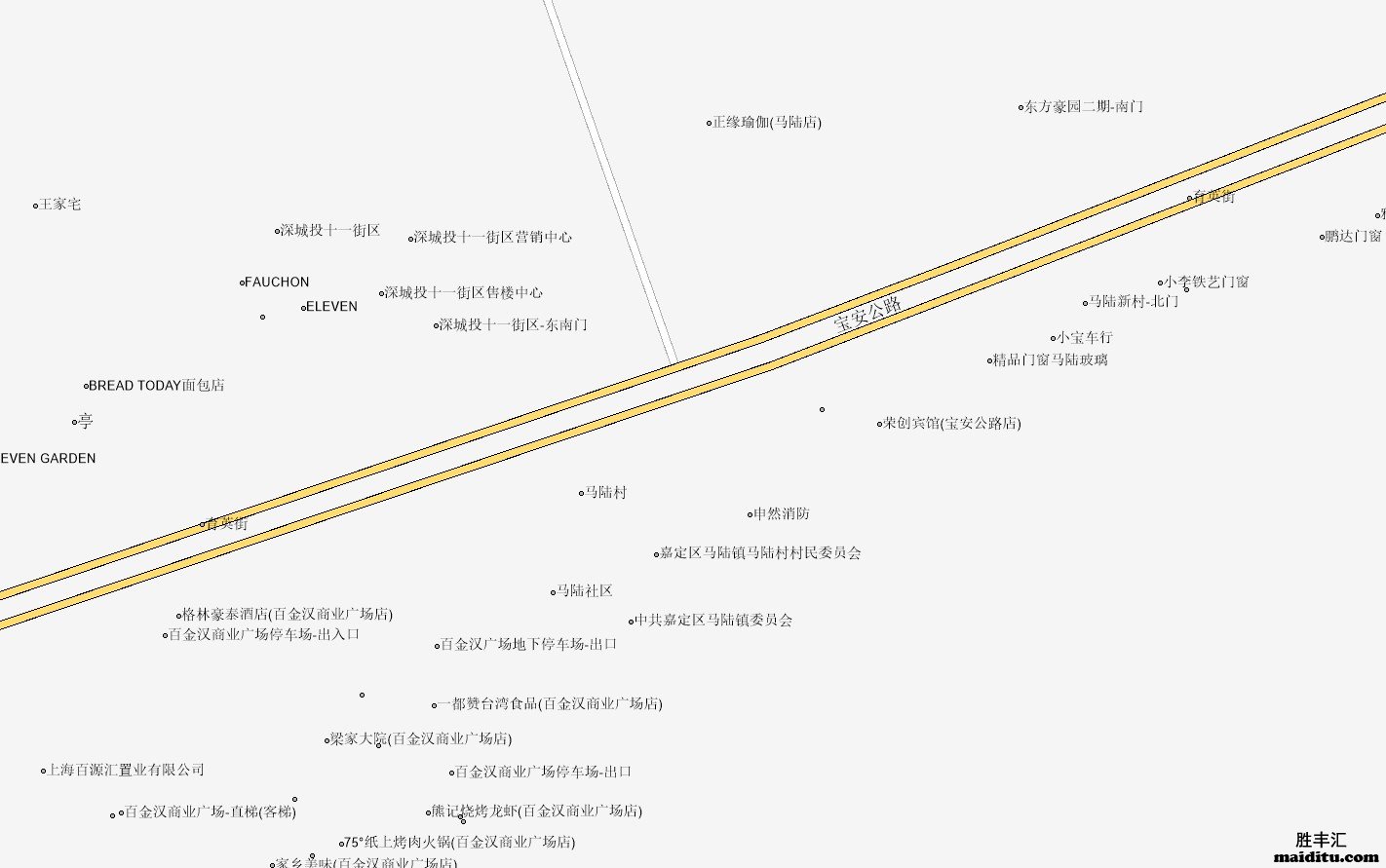 上海市嘉定区电子地图销售