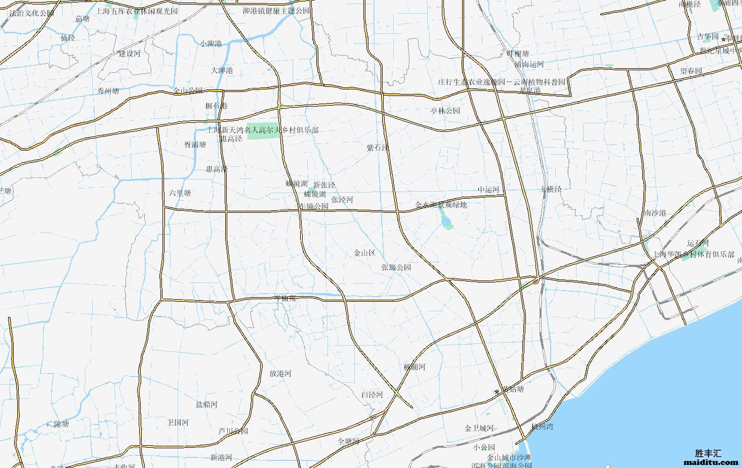 上海市金山区电子地图销售