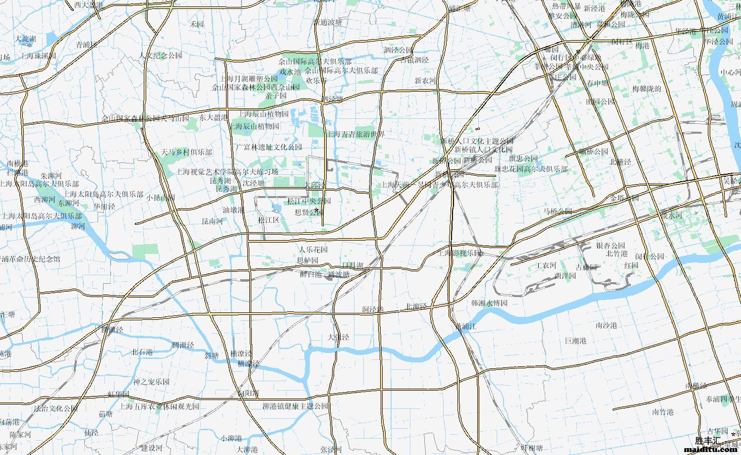 上海市松江区电子地图销售