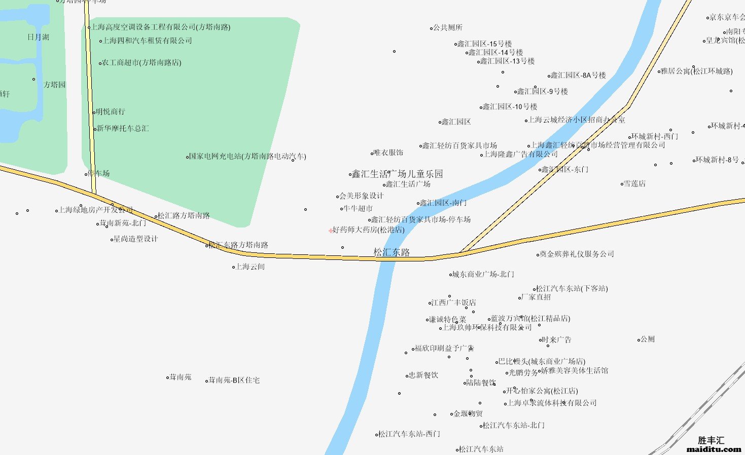 上海市松江区mapinfo格式电子地图销售