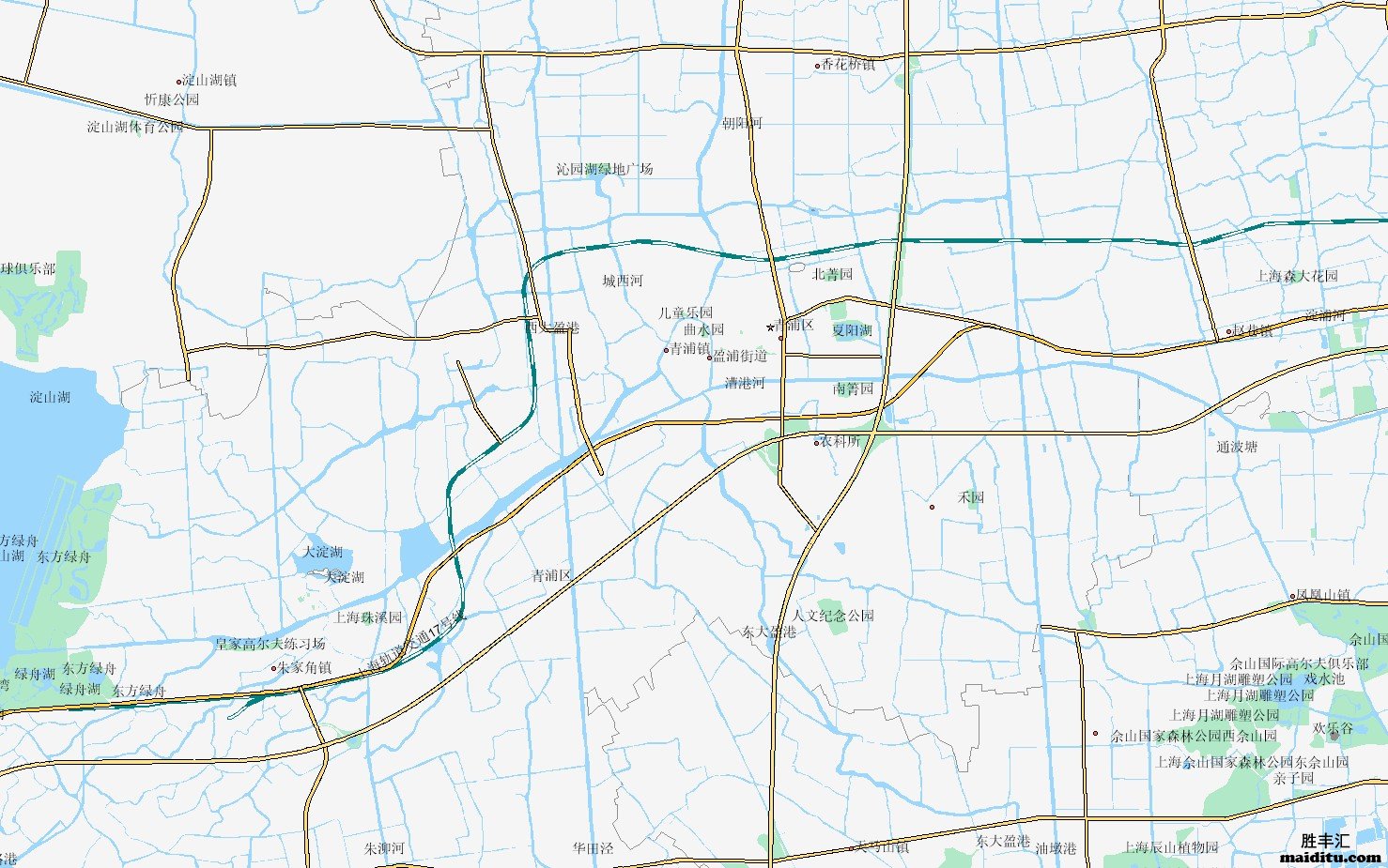 上海市青浦区电子地图销售