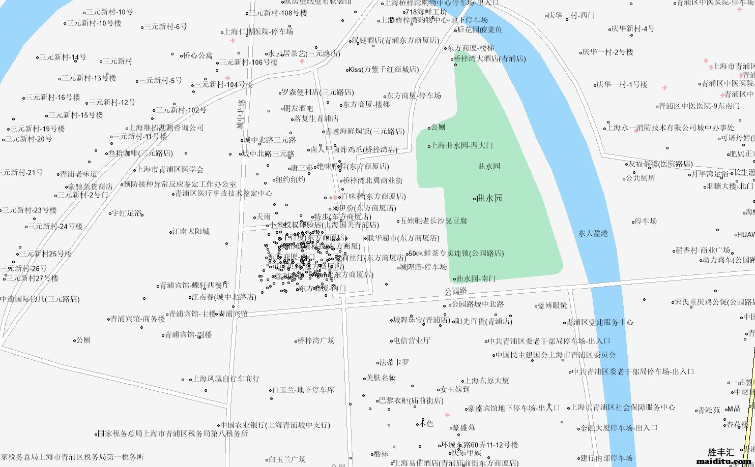 上海市青浦区电子地图销售