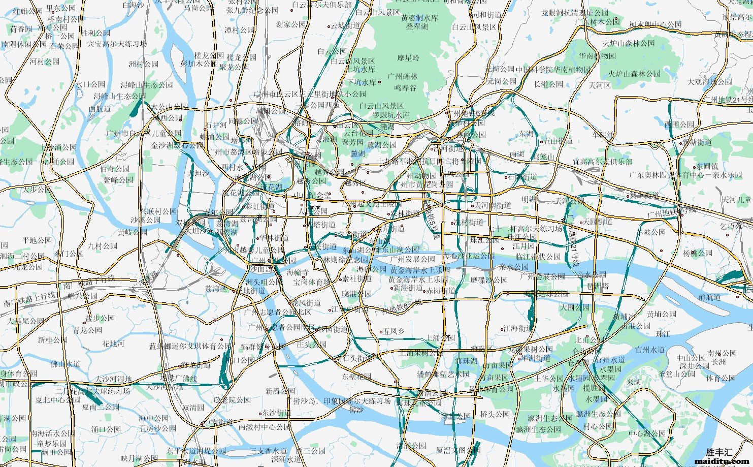 广州市mapinfo格式电子地图销售