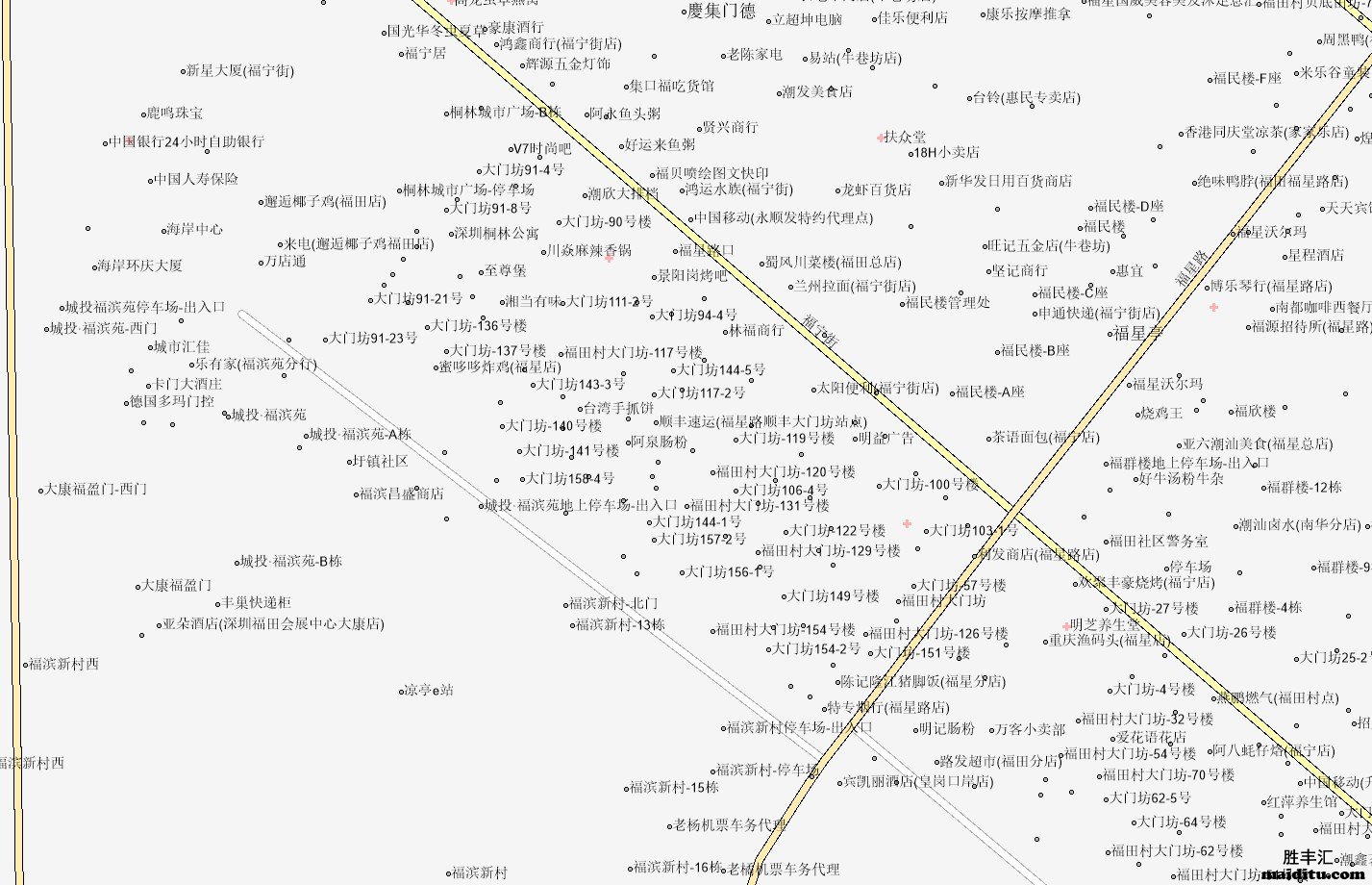 广东省深圳市电子地图销售