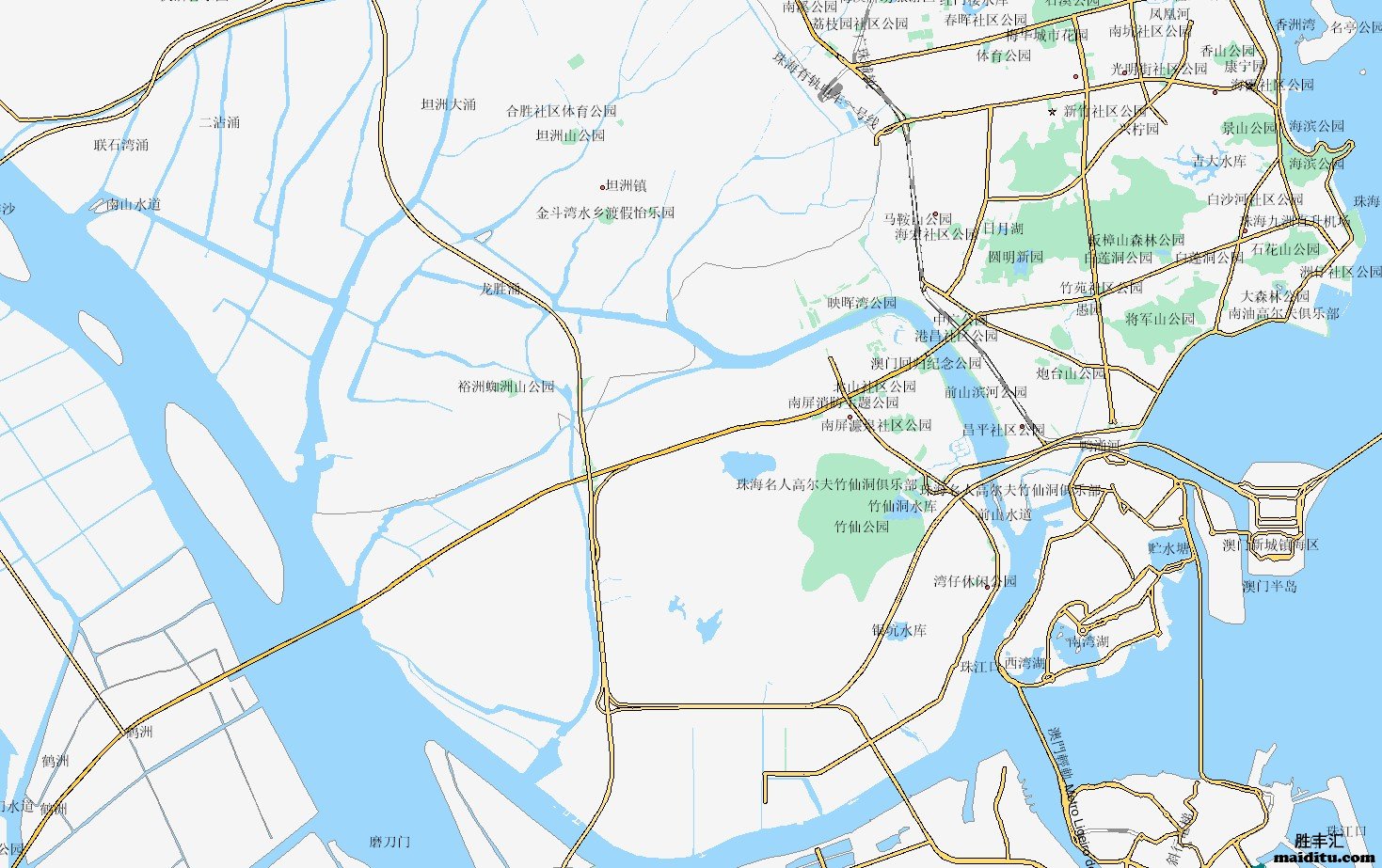 广东省珠海市mapinfo格式电子地图销售