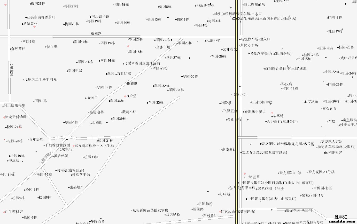 广东省汕头市supermap格式电子地图销售