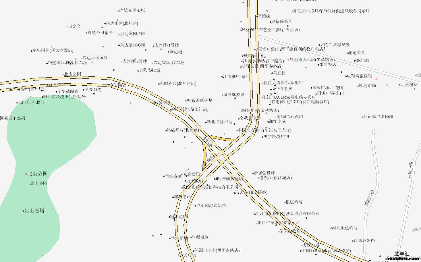 广东省阳江市arcgis格式电子地图销售
