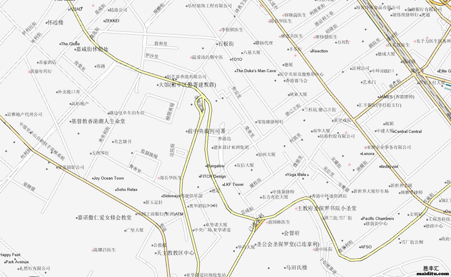 香港电子地图销售